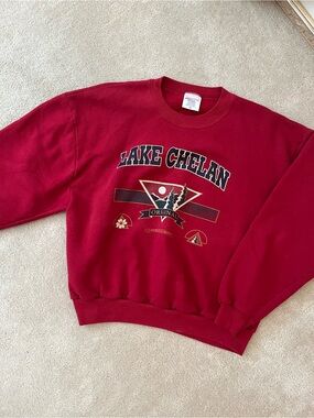 Red Lake Chelan Graphic Crewneck Sweatshirt